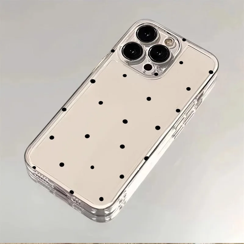 ตัวเลือกสินค้า เคสใสลายจุด สำหรับ iPhone ทุกรุ่น