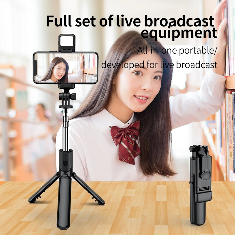 Sports Camera Selfie Stick Selfie Stick Tripod Cell Phone Selfie Stick Smartphone Selfie Stick Selfie Stick Phone Selfie Tripod FANGTUOSI Bluetooth Wireless Selfie Stick Mini Tripod Extendable Monopod Remote Shutter For iPhone Samsung Xiaomi Phone Holder