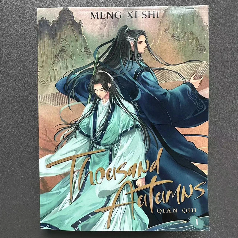 

English Comic qian qiu Novel Thousand Autumns Meng Xi Shi Chinese BL Manhwa Chinese Ancient Romance Manga Book Libro Livre