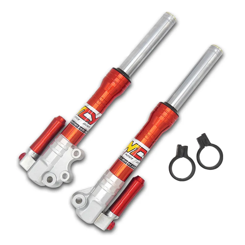 2Pcs27MM360mmMotorcycleFrontForkSuspensionShockAbsorbers
