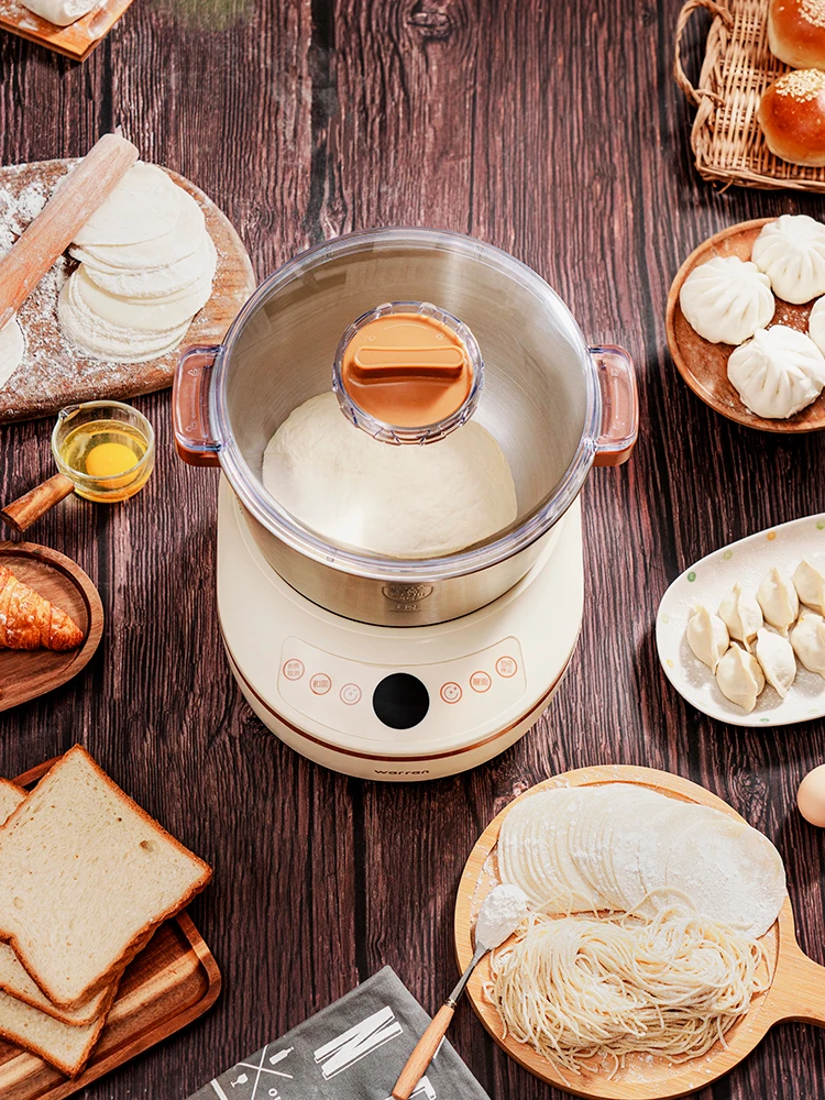 Kneading machine 5L home kneading machine full-automatic chef& kneading dough machine leavening d 4