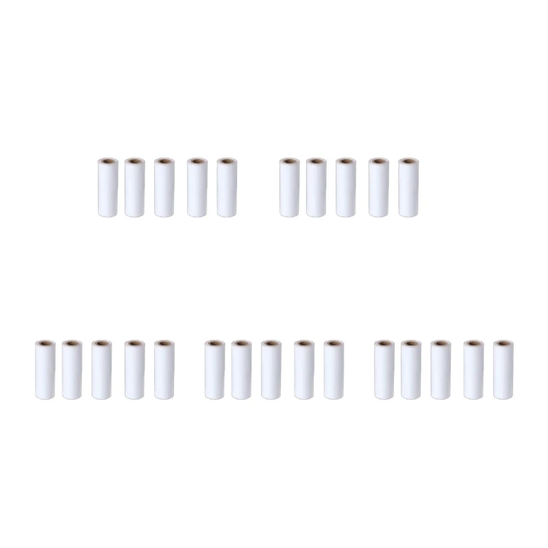 25 Rolls Premium Printer Paper, Regular Thermal Paper Rolls for Thermal Printer, Receipt Printer 80mm x 30mm