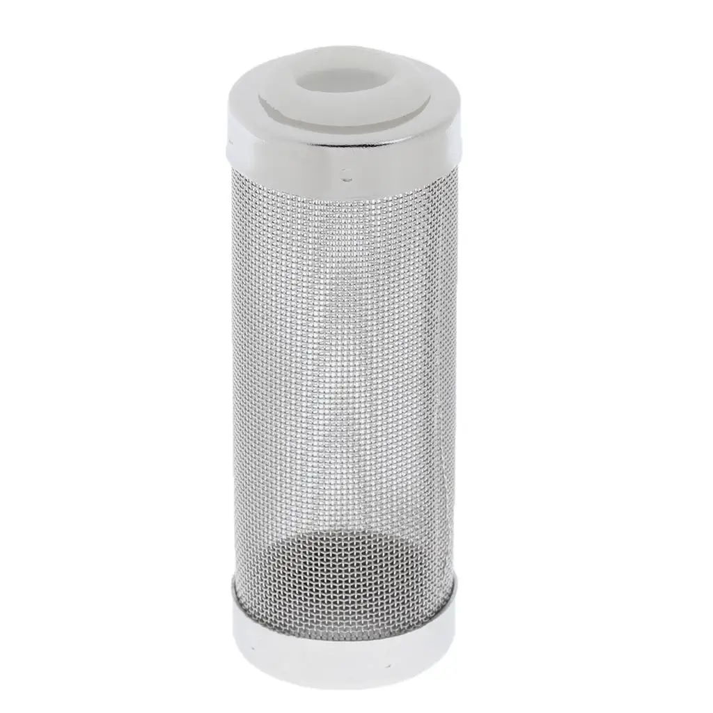 Stainless Steel Aquarium Flow Intake Filter Guard Net for Shrimp Fish Protector Basket Strainer