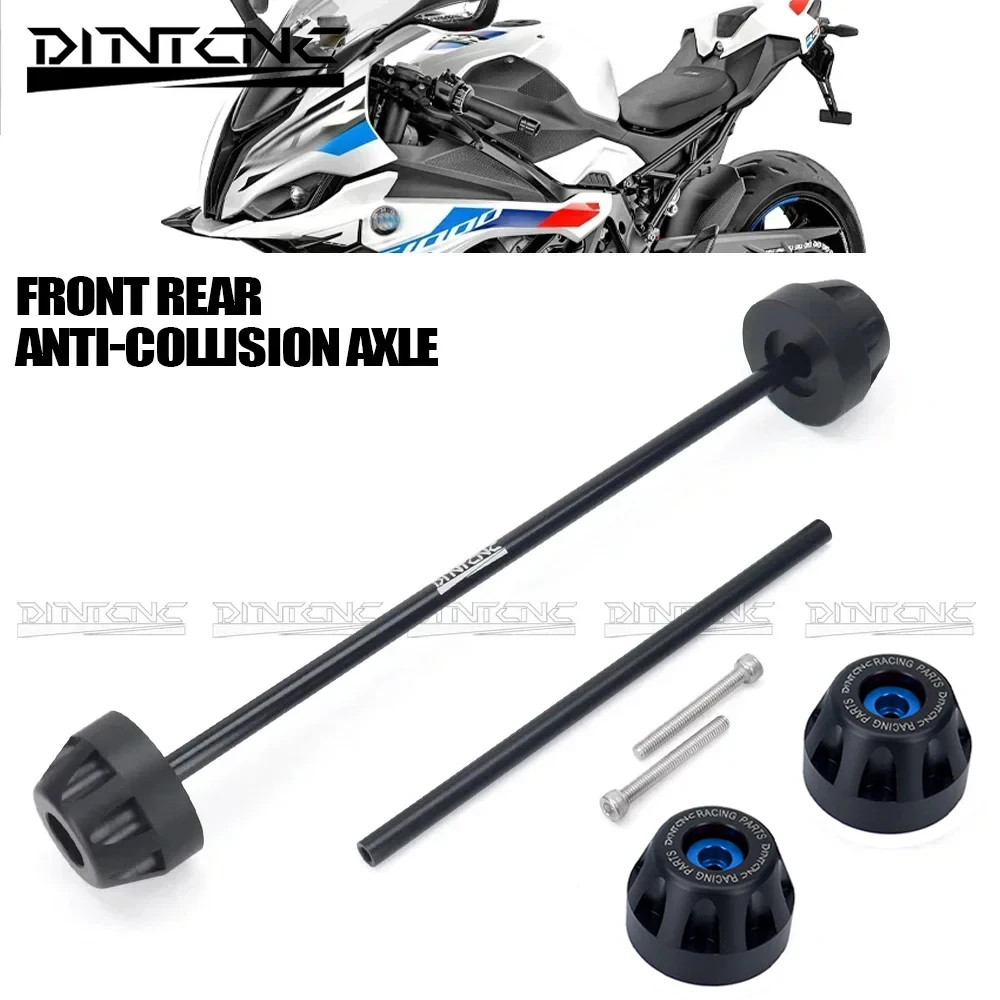 For BMW S1000XR S1000XR TE S1000R S1000RR M1000RR 2024 Motorcycle Front Rear Axle Fork Crash Sliders Wheel Protection I.263589343