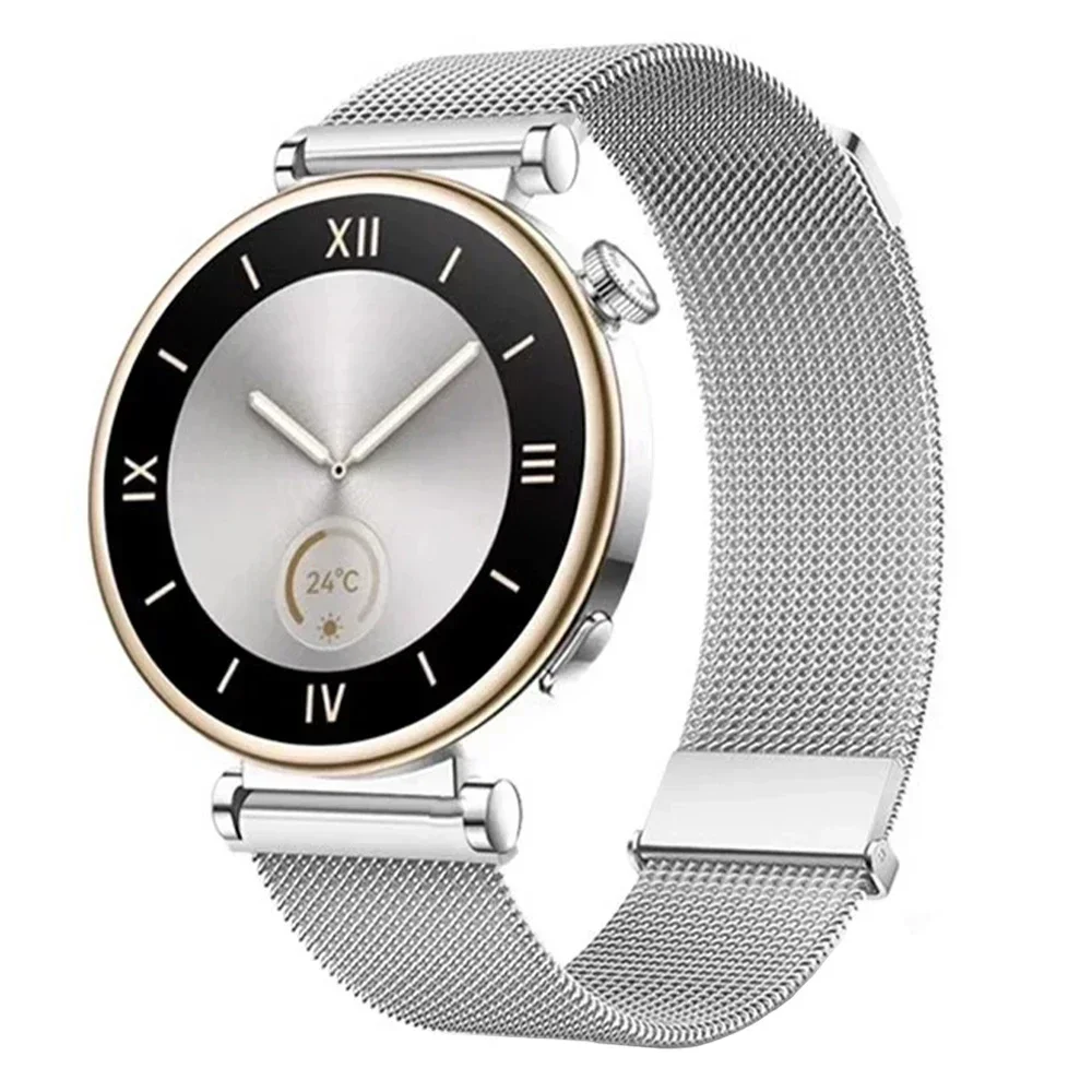 Elegant Milanese Loop Metal Strap - 18mm, 20mm, 22mm