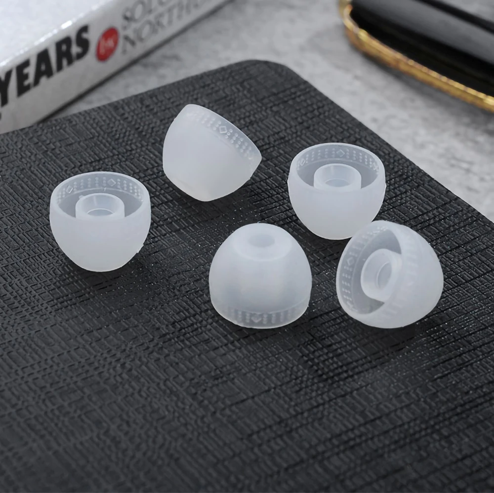 6Pcs Silicone Ear Tips for Sony WF-1000XM4 MDR-EX150AP EX250AP EX750BT Earphone Eartips Earbuds Tips 4-5mm In-ear Earplugs