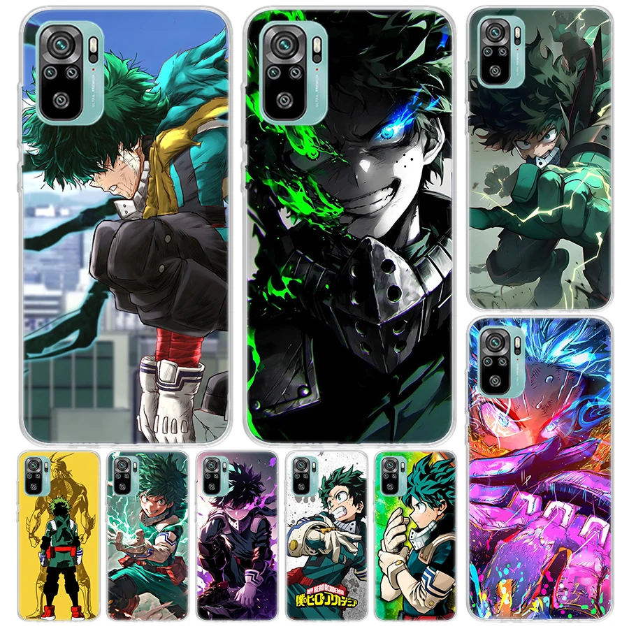 Midoriya Izuku Deku My Hero Themed Phone Case Cover