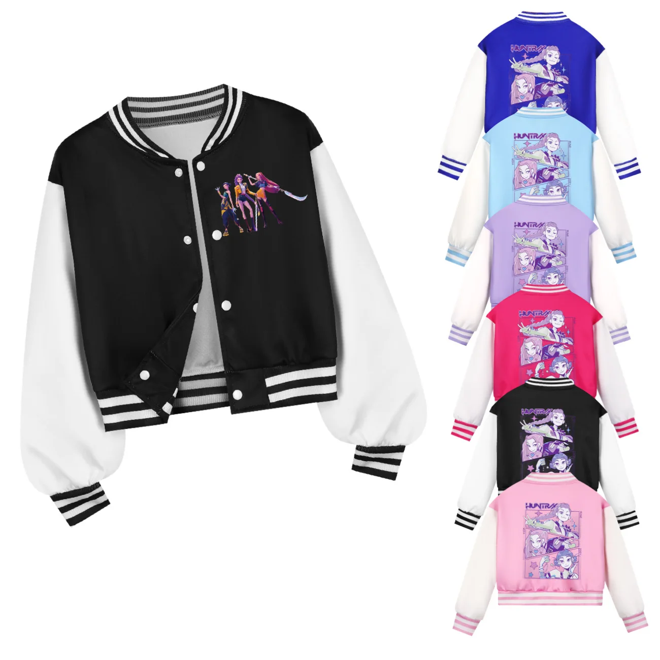 Ensemble 2 Pièces Survêtement Pour Filles Garçons Kpop D-Demon H