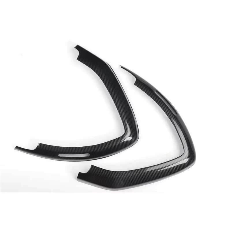 Adesivo per Pannello del Cambio, Stile in Fibra di Carbonio con Guida a Sinistra Rivestimenti del Coperchio del Pannello del Cambio Sostituzione per Smart Fortwo/Forfour 453 2015-2021