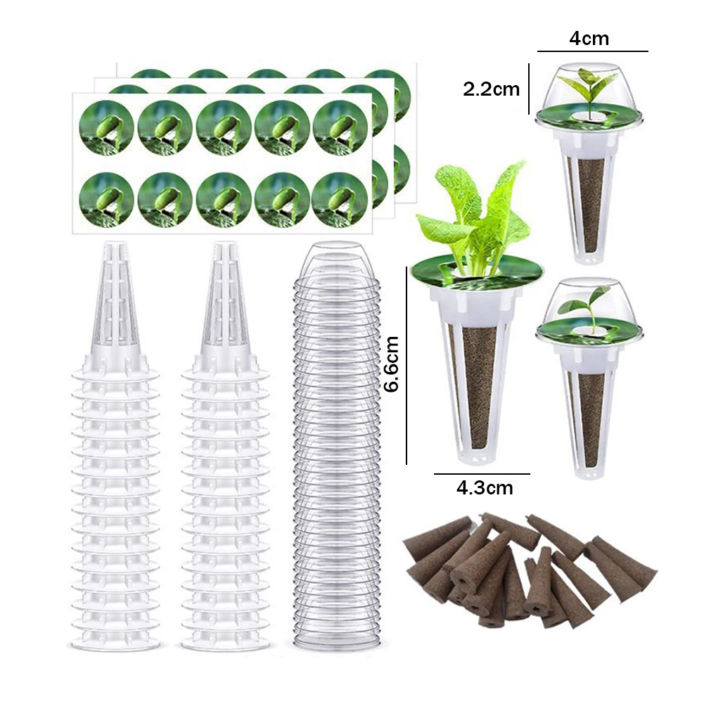 Transparent Wheatgrass Sprouting Tray Multifunctional Set Plant Trays Plastic Convenient Observation for Outdoor Indoor Supplies