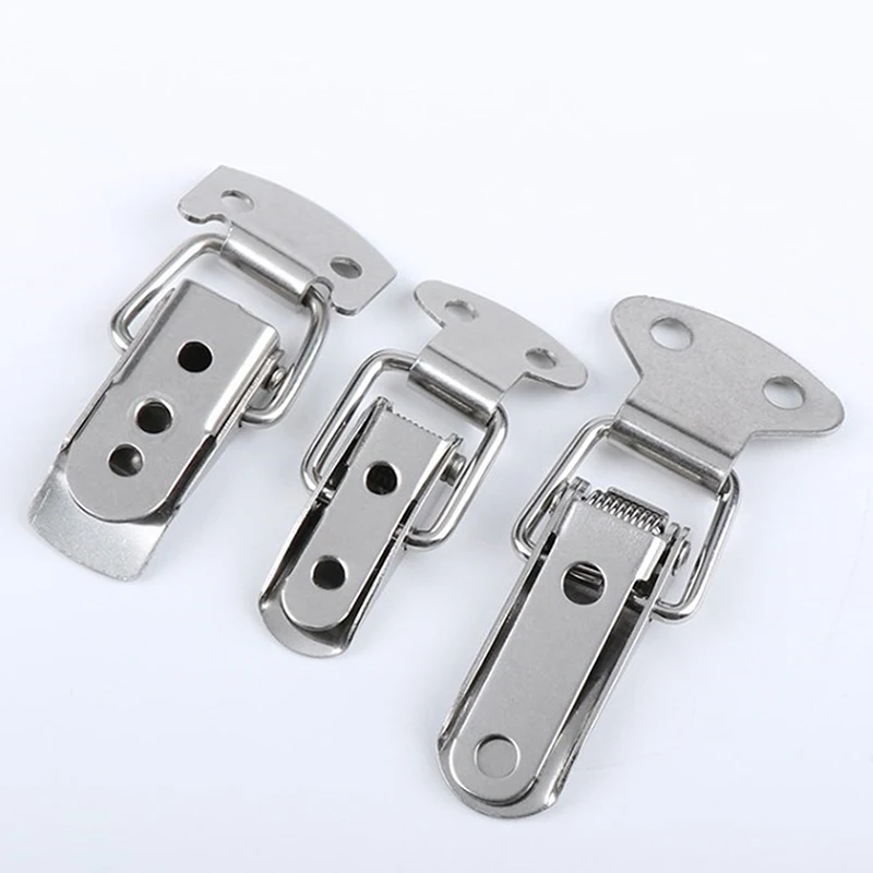 Duck-mouth Buckle Toggle Latches Jewelry Box Hasps Decorative Latches Buckle Clamp 2pcs