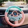 Kids Musical Steering Wheel Vocal Toys Eletric Simulation Steering Wheel Toy With Light Sound Baby Educational Copilot Toy Gift 1