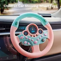 Kids Musical Steering Wheel Vocal Toys Eletric Simulation Steering Wheel Toy With Light Sound Baby Educational Copilot Toy Gift 1
