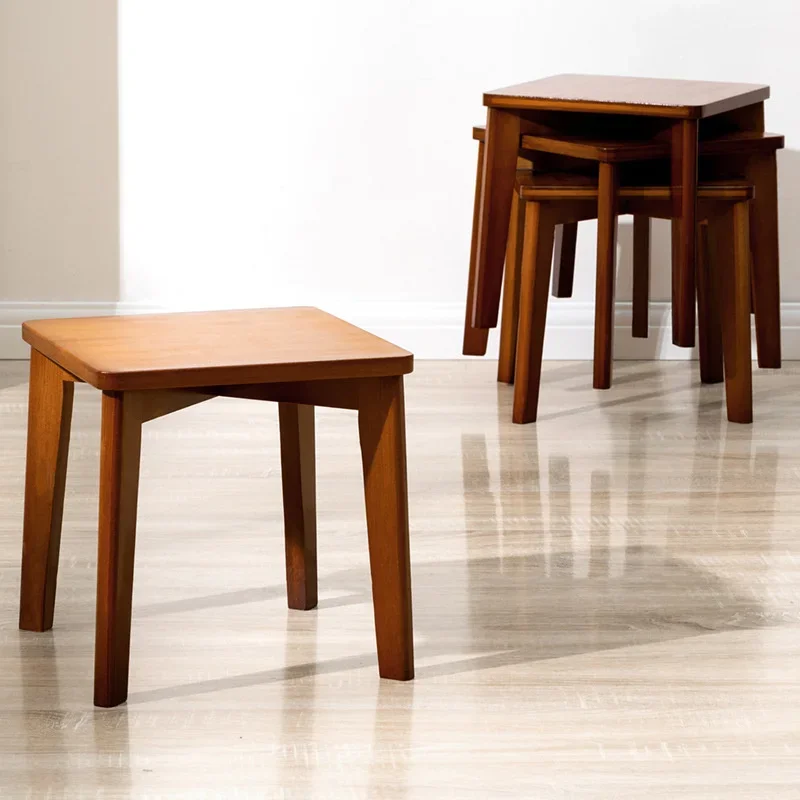 

Home Kitchen Stool Multifunctional Dining Chairs Thickened Material Low Kitchen Stools Superimposed Storage Restaurant Furniture
