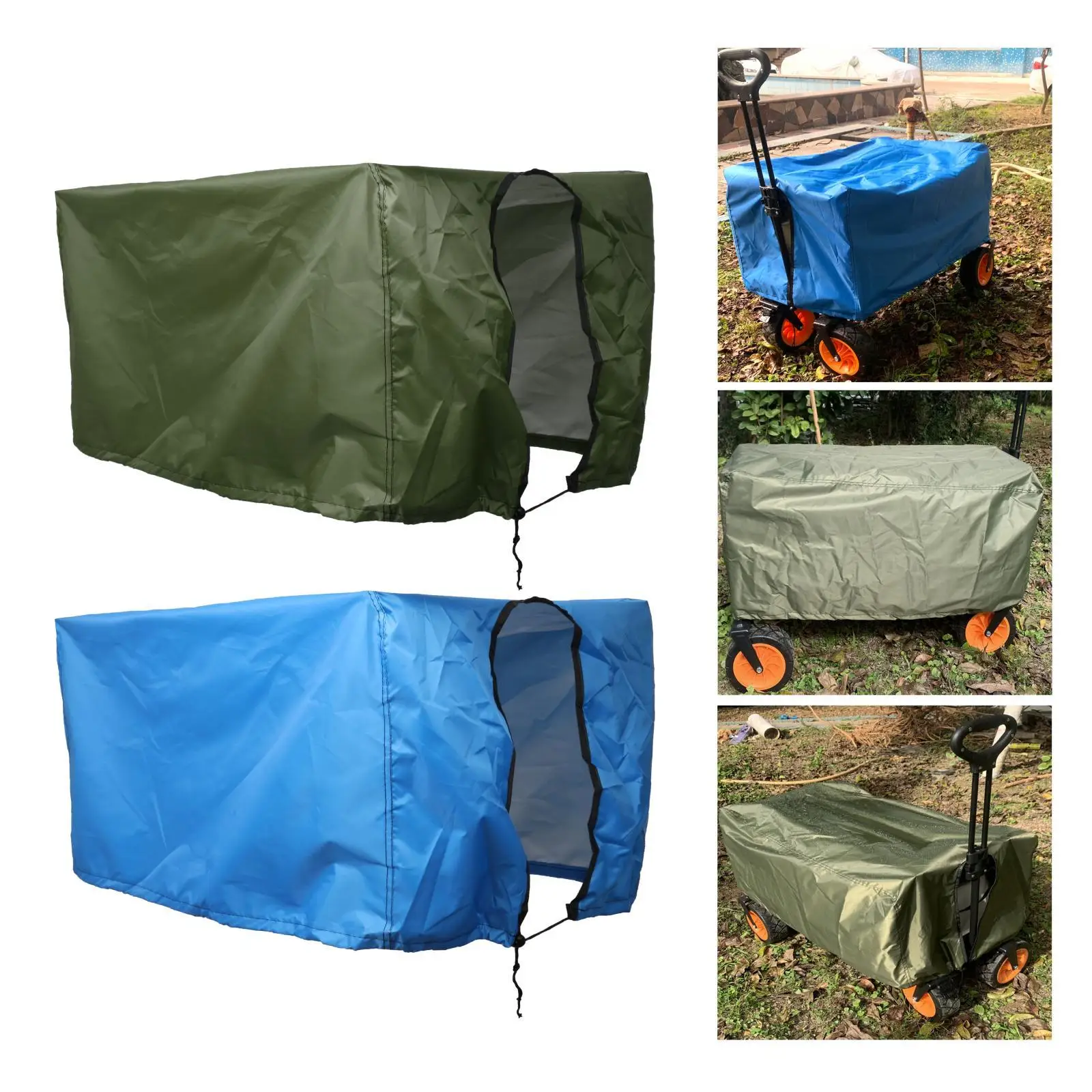 Wagon Cart Cover Oxford Cloth Garden Cart Cover Wagon Protective