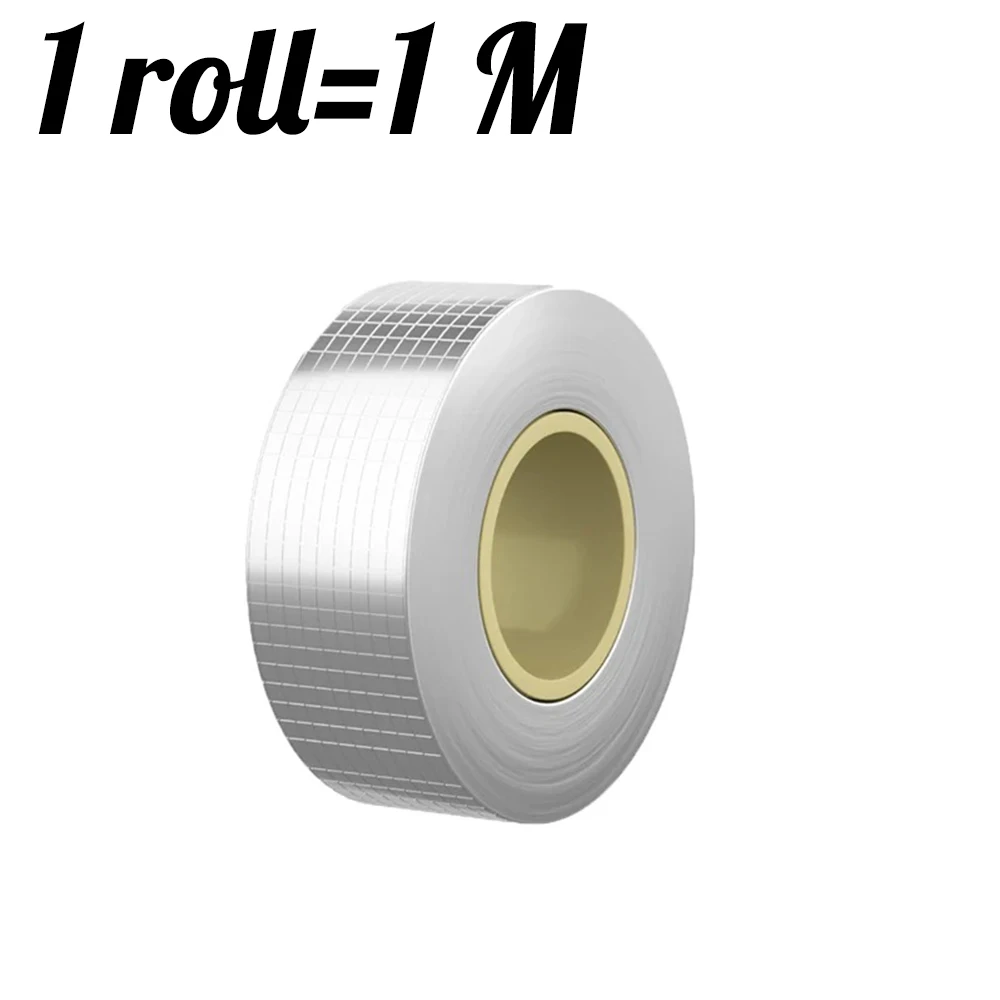 Samoprzylepna wodoodporna taśma butylowa z folią aluminiową, taśma uszczelniająca do naprawy kamperów, okien, silikonowa taśma do uszczelniania rur, łodzi, naprawy dachów.