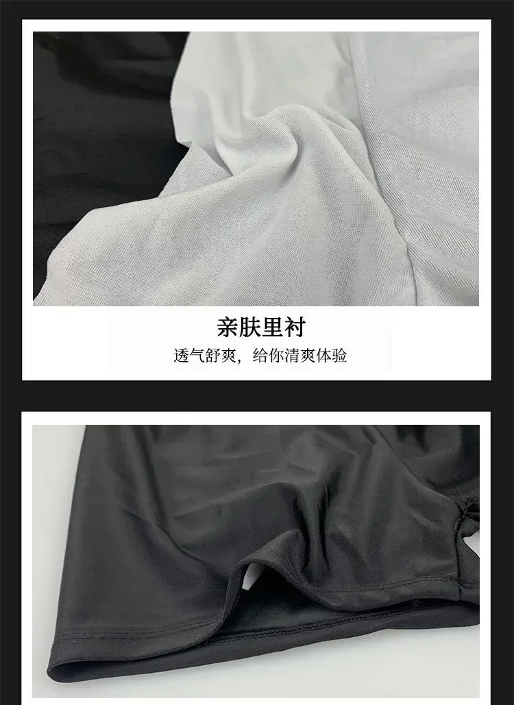 Random color Summer Swimwear Men Swimsuit Maillot De Bain Boy Swim Suits Boxer Shorts Swim Trunks Swimming Surf for dropship 4