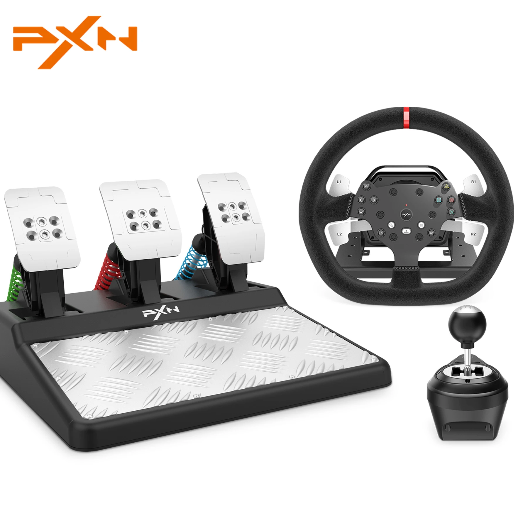 Pxn V10 Game Steering Racing Simulator Steering Wheel Volante 270/900