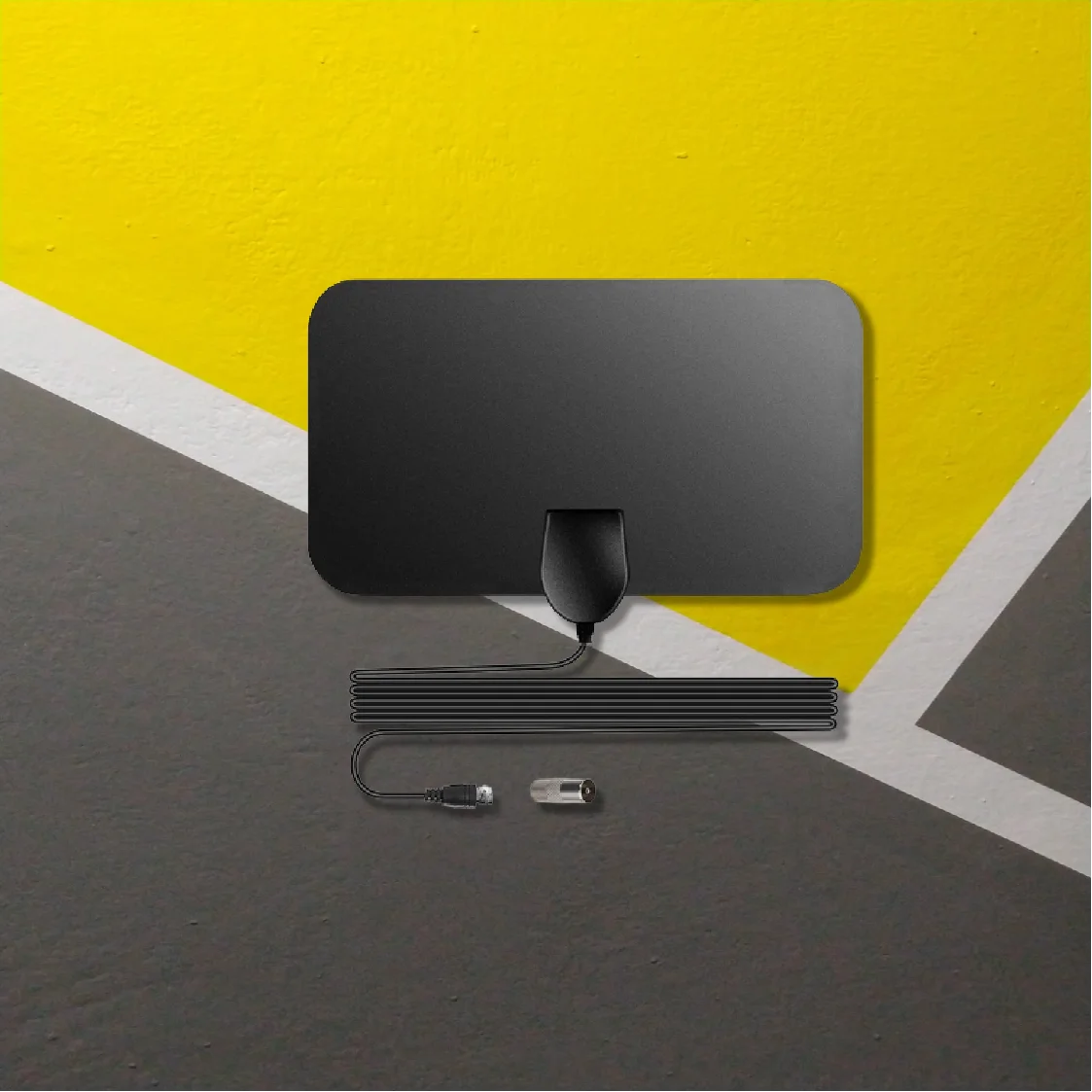 Antenna Interna Digitale Ultrasottile Da 150 Miglia Per Antenna Smart Tv Hdtv Con Antenna Amplifie Ad Alto Segnale Design Piatto