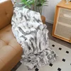 Customized Natural Colour Rabbit Real Fur Sofa Cover Carpet Blanket Bed Towel Fur Mermaid Blanket Decorative Sofa 2