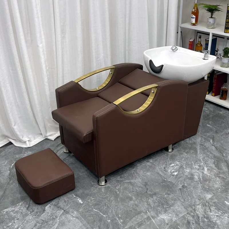 Big Stylist Shampoo Chairs Head Spa Comfort Shower Shampoo Chairs Luxury Comfort Silla Peluqueria Commercial Furniture RR50SC