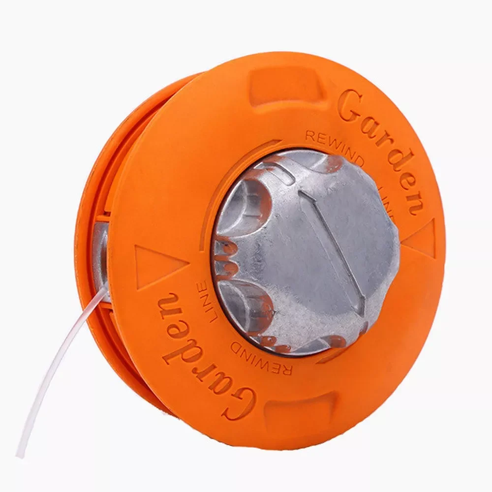 M10 Aluminum Nylon Brush Mower Bump Spool Grass Trimmer 2 Lines Cutter