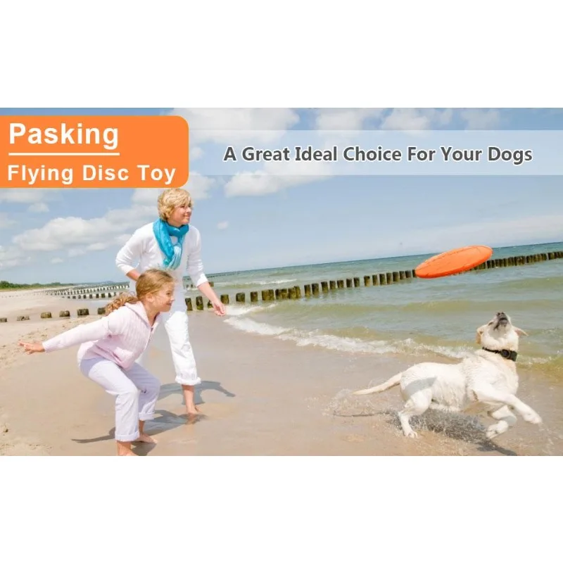 Pasking Dog Flying Disc Toy-An Ideal Choice for your Fur Friends