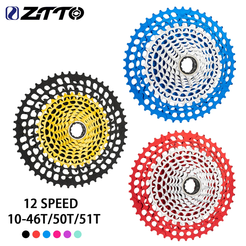 ZTTO Ultralight XD Cassette MTB Bike 12 Speed 10-46T 10-50T 10-51T