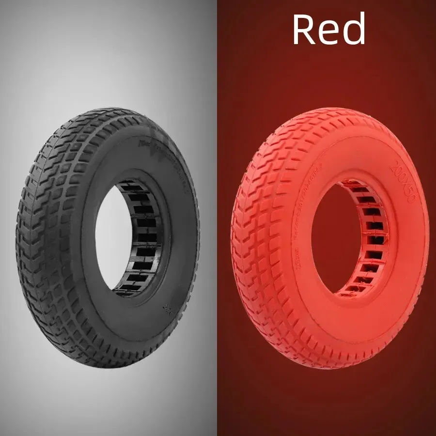 8-inch Solid Hollow Rubber Tire For Xiaomi Scooter No Need Inflation