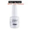 Semi-permanent Base coat 15ml Matt Top coat Gel Polish UV LED Nail Art Soak Off Gel Varnish No Sticky Layer Top Coat for nail 2