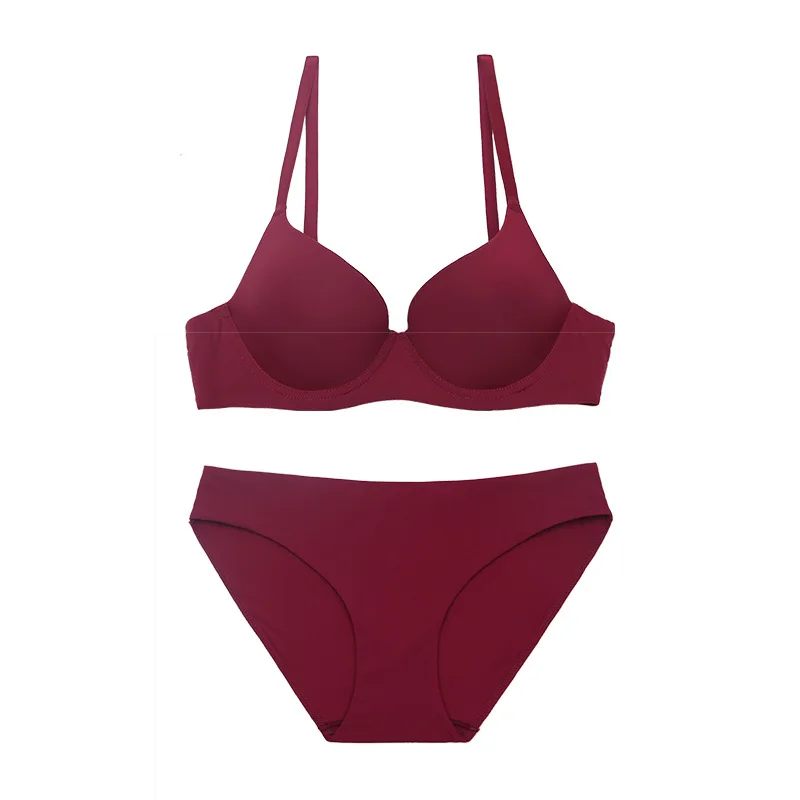 Women Bra Set Push Up Bra and Briefs Underwear