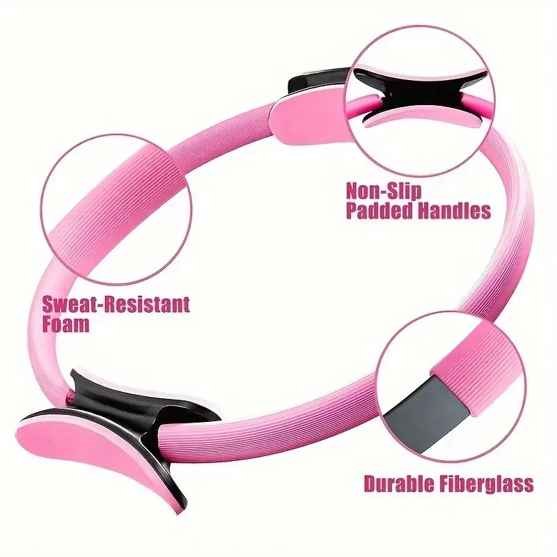 Pilates Ring Set home fitness equipment includes yoga ball yoga resistance band butt ring combination bands 5Pcs Set
