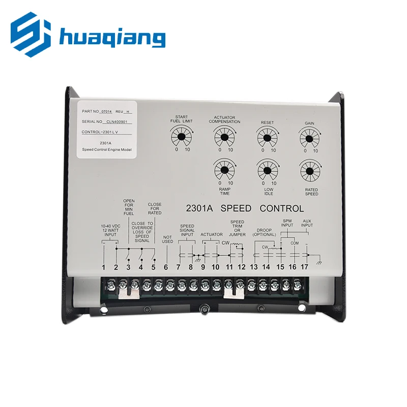 

Панель управления регулятором скорости Woodward 2301A 9907-014
