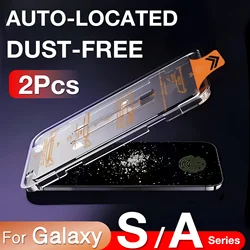 2 - Pack Premium Tempered Glass Screen Protector for 3Pcs High Definition (For Galaxy S26 Plus)