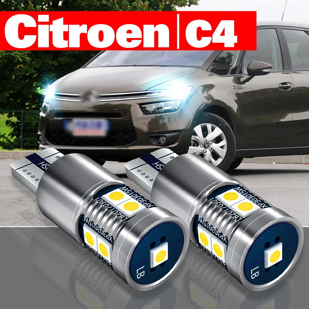 

For Citroen C4 Coupe Aircross 1 2004-2018 2pcs LED Parking Light Clearance Lamp Accessories 2010 2011 2012 2013 2014 2015 2016