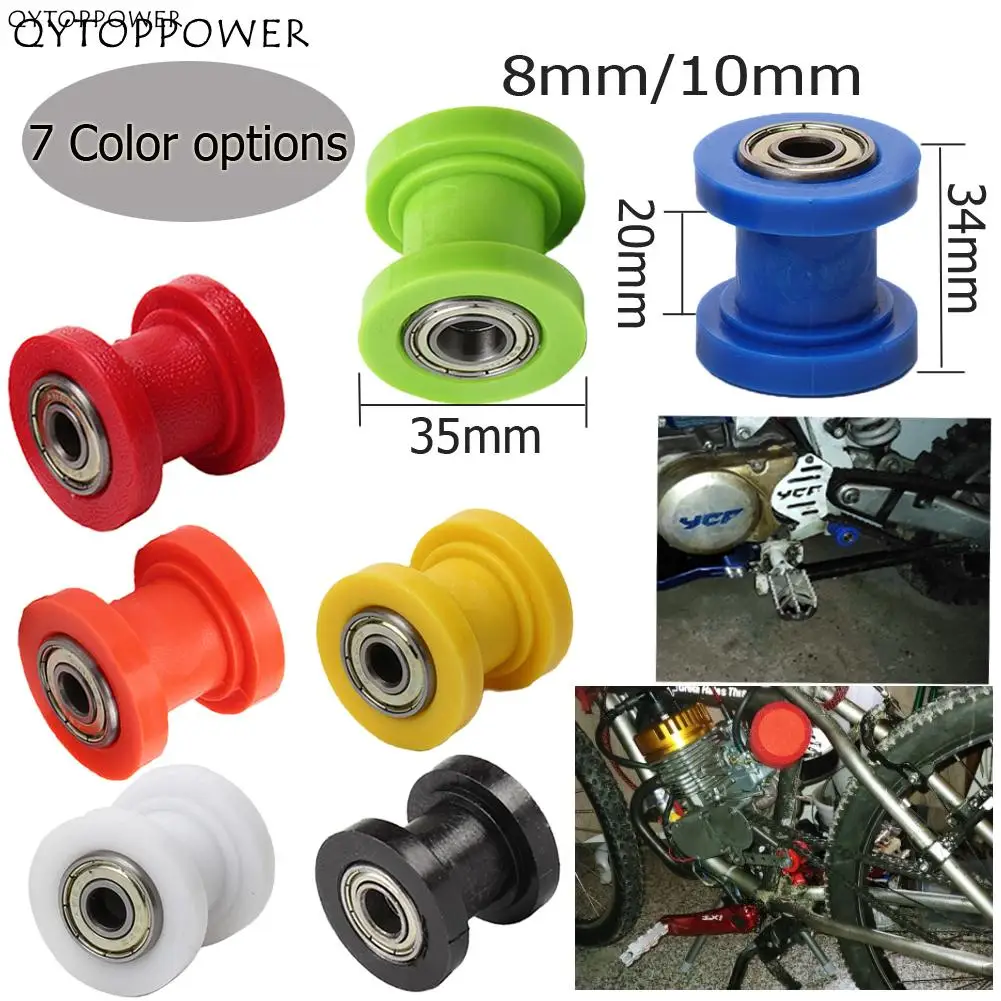 

8mm or 10mm Motorcycle motorbike Chain Roller Tensioner Pulley wheel guide For Kayo BSE SSR SDG Thumpstar Pit Pro Pit Dirt Bike