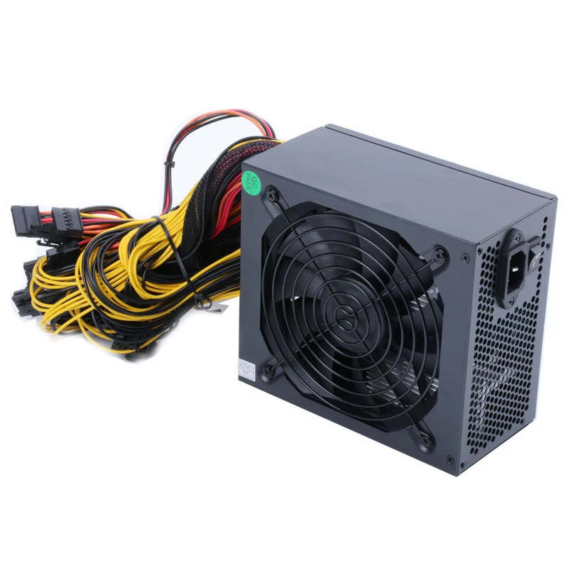 ATX 2600W for Dedicated Power Supply Support Multiple Graphics Rendering 95 PLUS Gold Certification