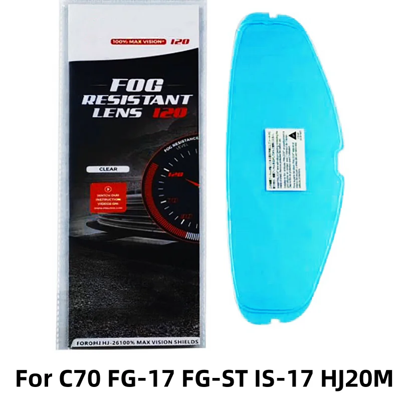 Pellicola Antiappannamento Per Casco Hjc C70 Fg-17 Fg-St Is-17 Hj20M Pellicola Antiappannamento Adesivo Caschi Moto Accessori