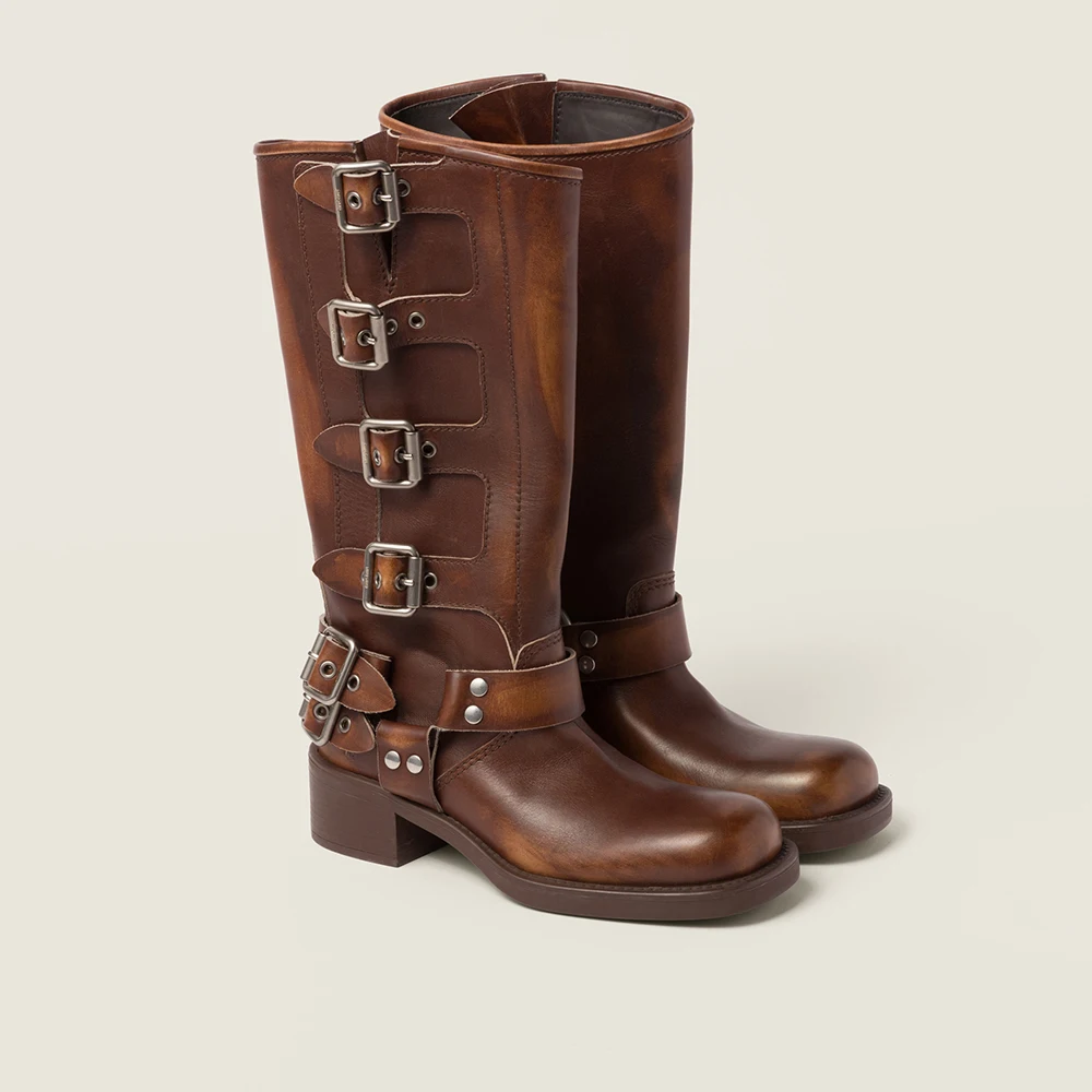 

WFMS MS Leather Boots #wfms6623