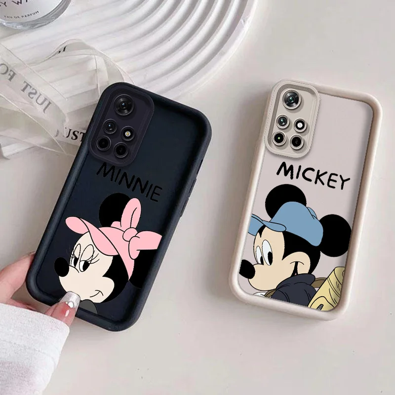 

Mickey Mouse Disney Bnime For Xiaomi 12T 11Lite 14 Pro Poco F2 F3 F4 F5 X3 X4 X5 M3 GT Pro Eyes Ladder Phone Case Funda Cover