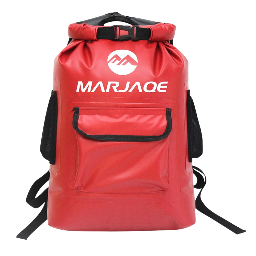 22L Waterproof Backpack Floating Dry Bag Roll-Top Closure Drifting Shoulder Bag Multifunction Large Capacity for Water Sports