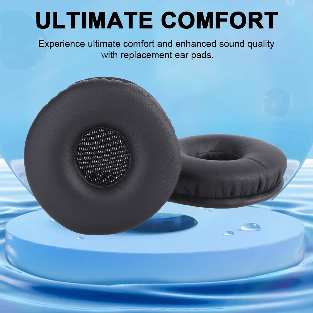 1 Pair Replacement Earmuffs Noise Isolation Memory Foam Headset Ear Cushions Ear Cups Cover for Jabra Biz 2300 USB MS Headphones