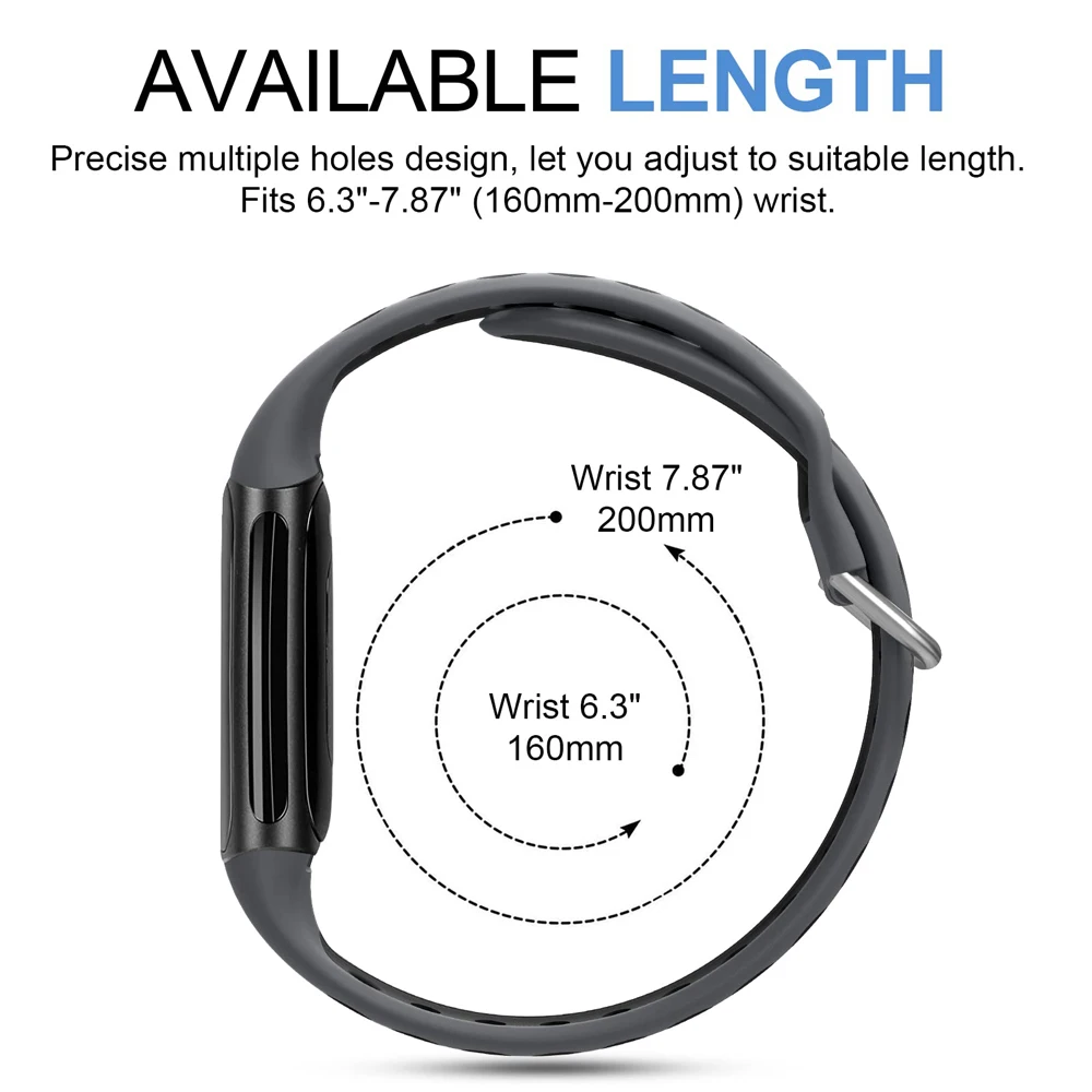YAYUU Fitbit Charge 5  , ε巯 Ǹ,   Ʈ, Fitbit Charge 5 ƮϽ ƮĿ ü ո 