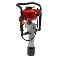 1,900W 52CC Two-stroke Engine Pile Driver With 2/3 Post Driving Head Gasoline Powered Piling Machine 2