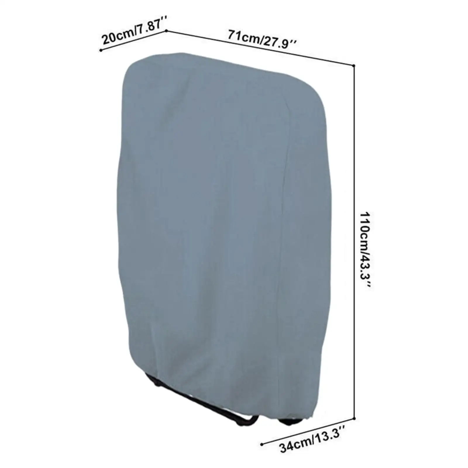 Folding Chair Cover with Storage to Use Stretch Lace Durable Seat Cover Patio Chair Covers cover Set for Garden Patio