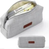 Simple Small Pencil Pouch Pure Color Linen Children's Pencil Bag Students' School Supplies Coin Purse Cosmetic Bag 1
