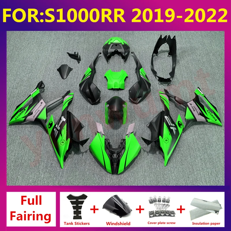 

Motorcycle fairings kits fit For bmw S1000RR S1000 RR s 1000 2019 2020 2021 2022 2023 2024 full fairing kit body set black green