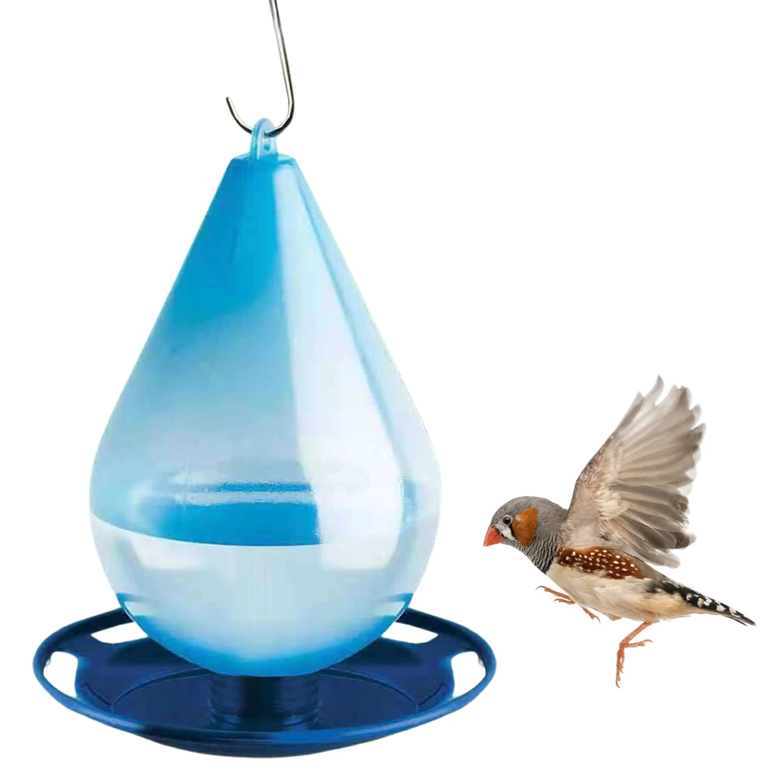 Hanging Water Feeder Birds Feeders Drinkers Birds Water Feeder Dispenser Bottle Bird