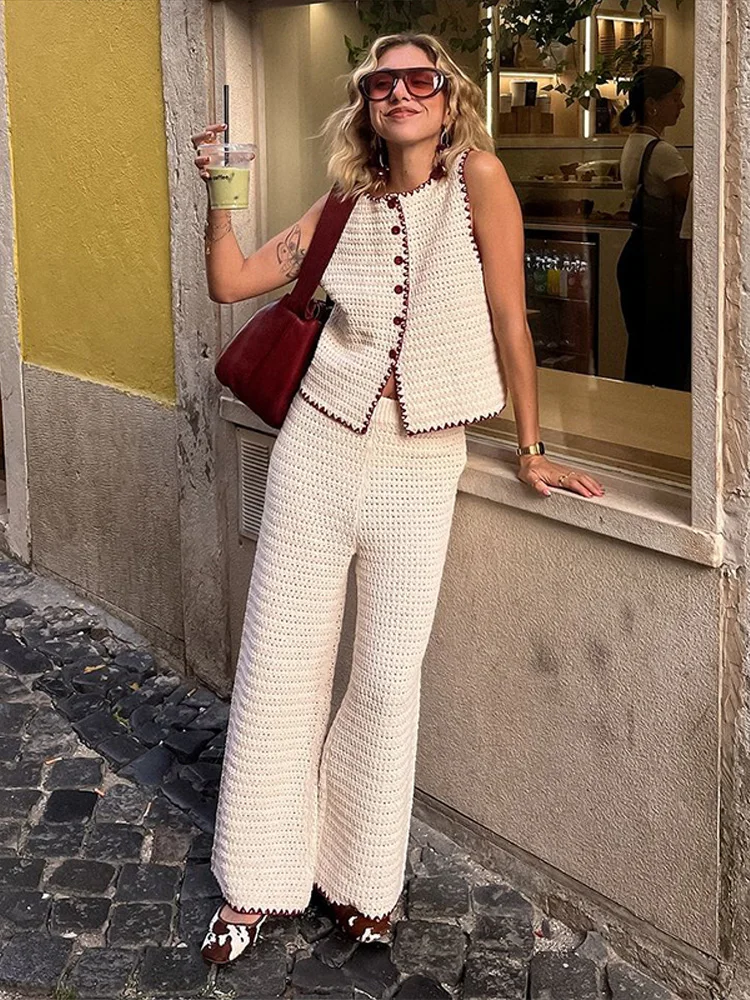 Vienna Co-Ord Set | Whimsical Embellished Top & Pant Set