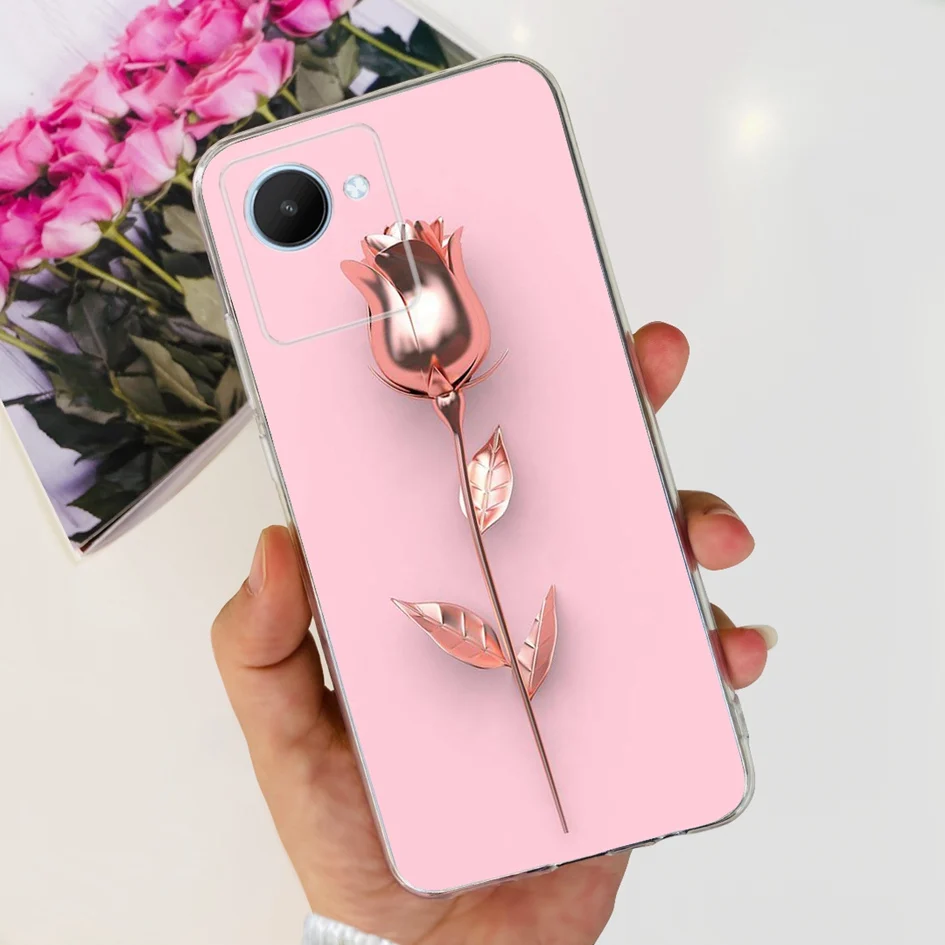 Fashionable Marble Cartoon Soft Phone Case - Bumper Cover